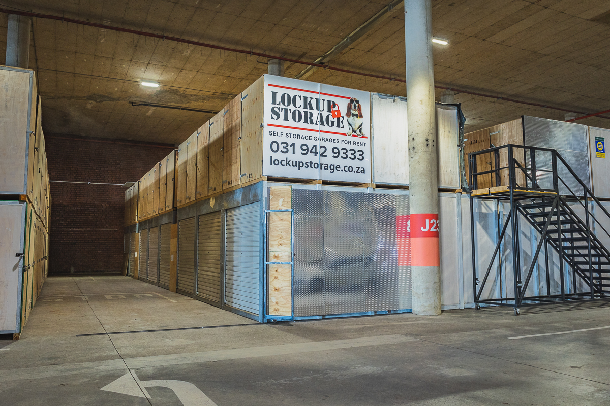 Undercover Storage Units within Cornubia Mall Parking